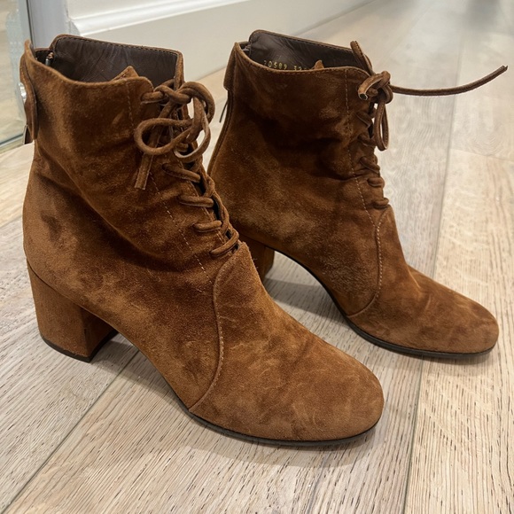 Gianvito Rossi Finlay Mid Bootie in size 37 - Picture 4 of 13